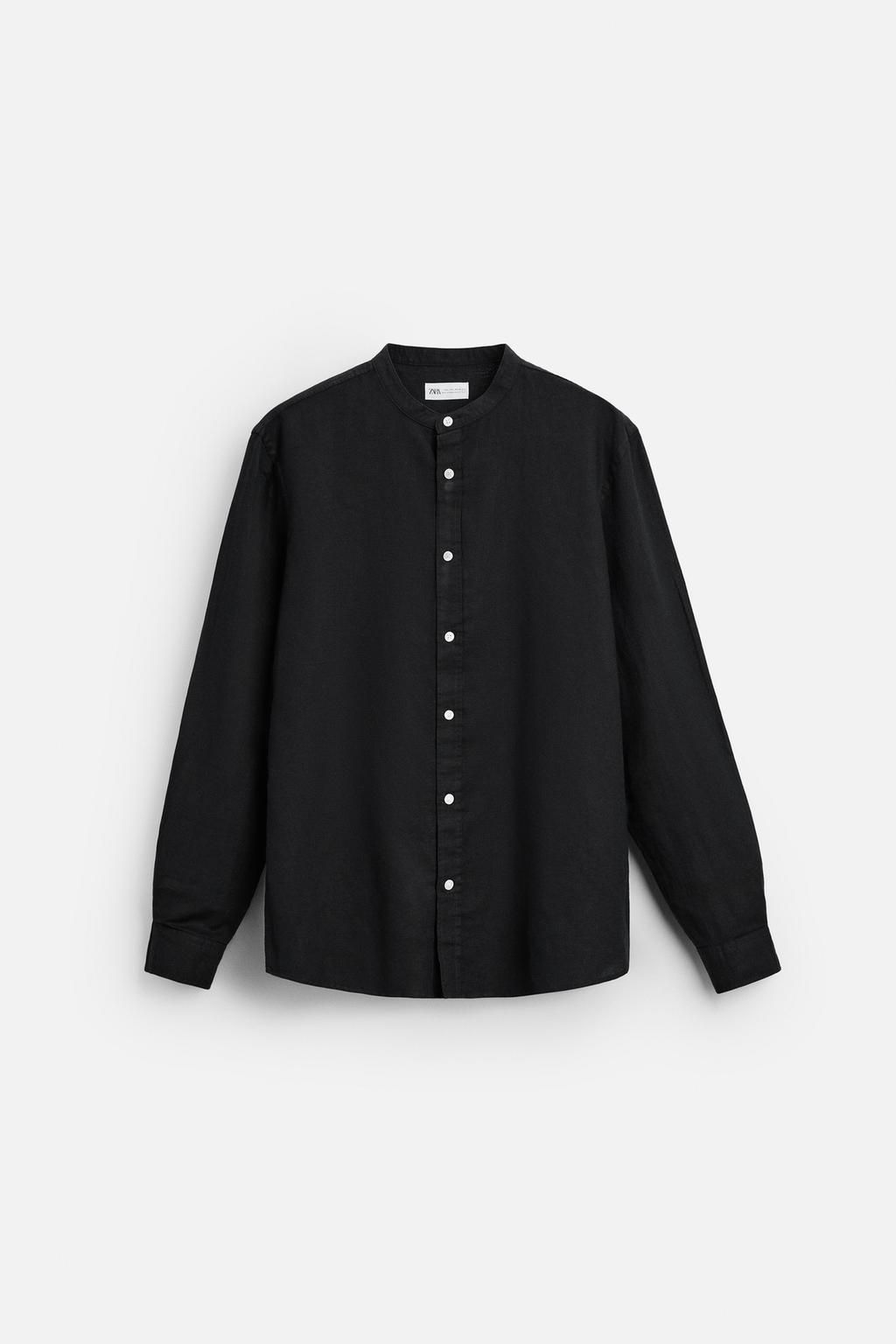 COTTON - LINEN SHIRT - Zara фото 13