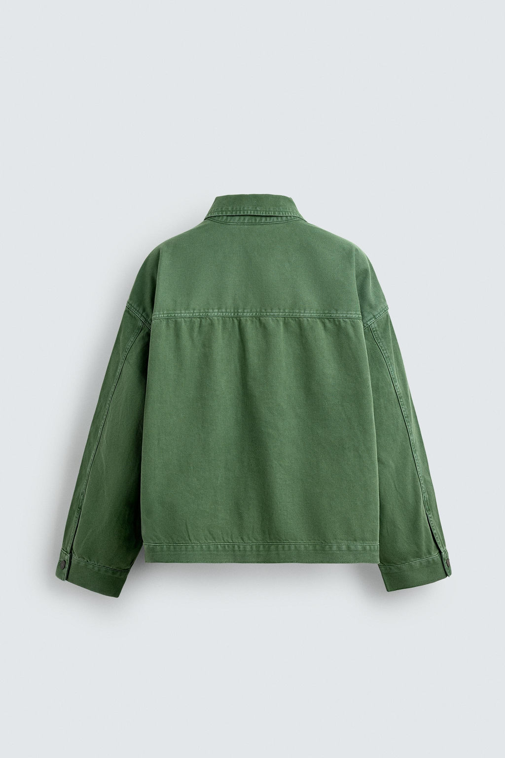 WASHED PATCH JACKET - Zara фото 8