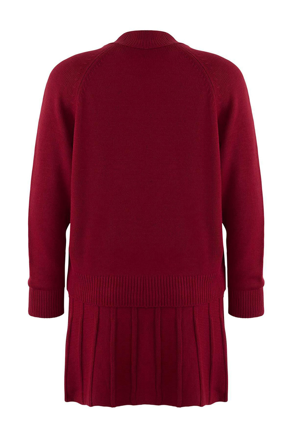 Zumrut Yesili Pileli Etekli Triko Alt-Ust Tak?m TWOAW23AU00184 - Trendyolmilla фото 15