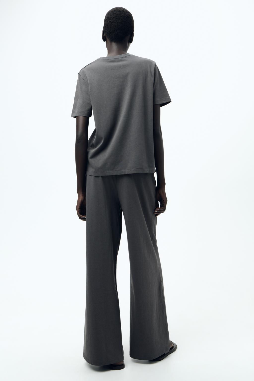 HEAVY COTTON T-SHIRT - Zara фото 23