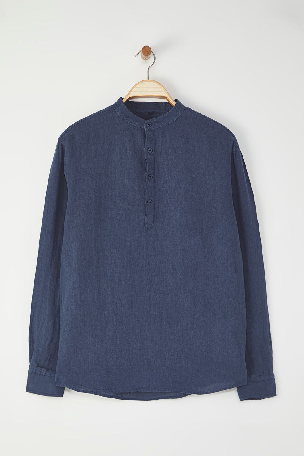 TRENDYOL MAN Kahverengi Regular Limited Edition %100 Keten Gomlek TMNSS24GO00057 - Trendyolmilla фото 9