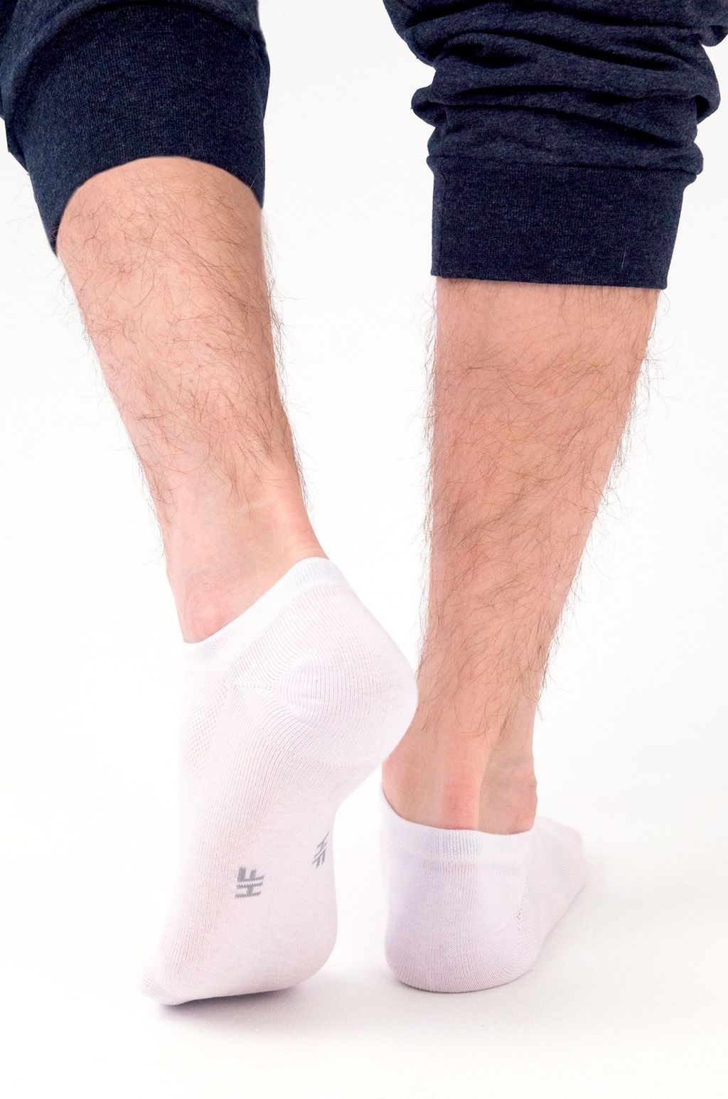 Цена за 6 шт. Укороченные базовые носки в сетку Happy Fox  фото 4