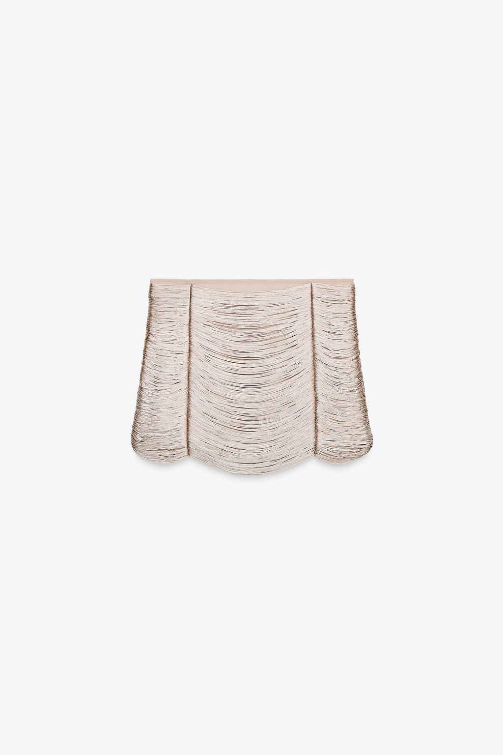 FRINGED MINI SKIRT - Zara фото 6