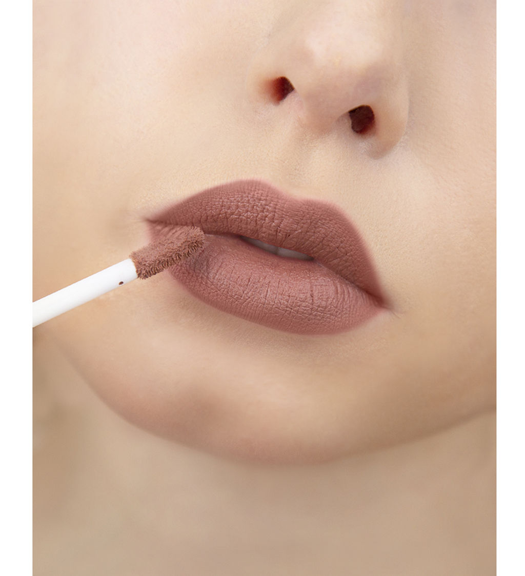 LuxVisage Блеск для губ PIN UP ultra matt тон 37 - Golden rose фото 2