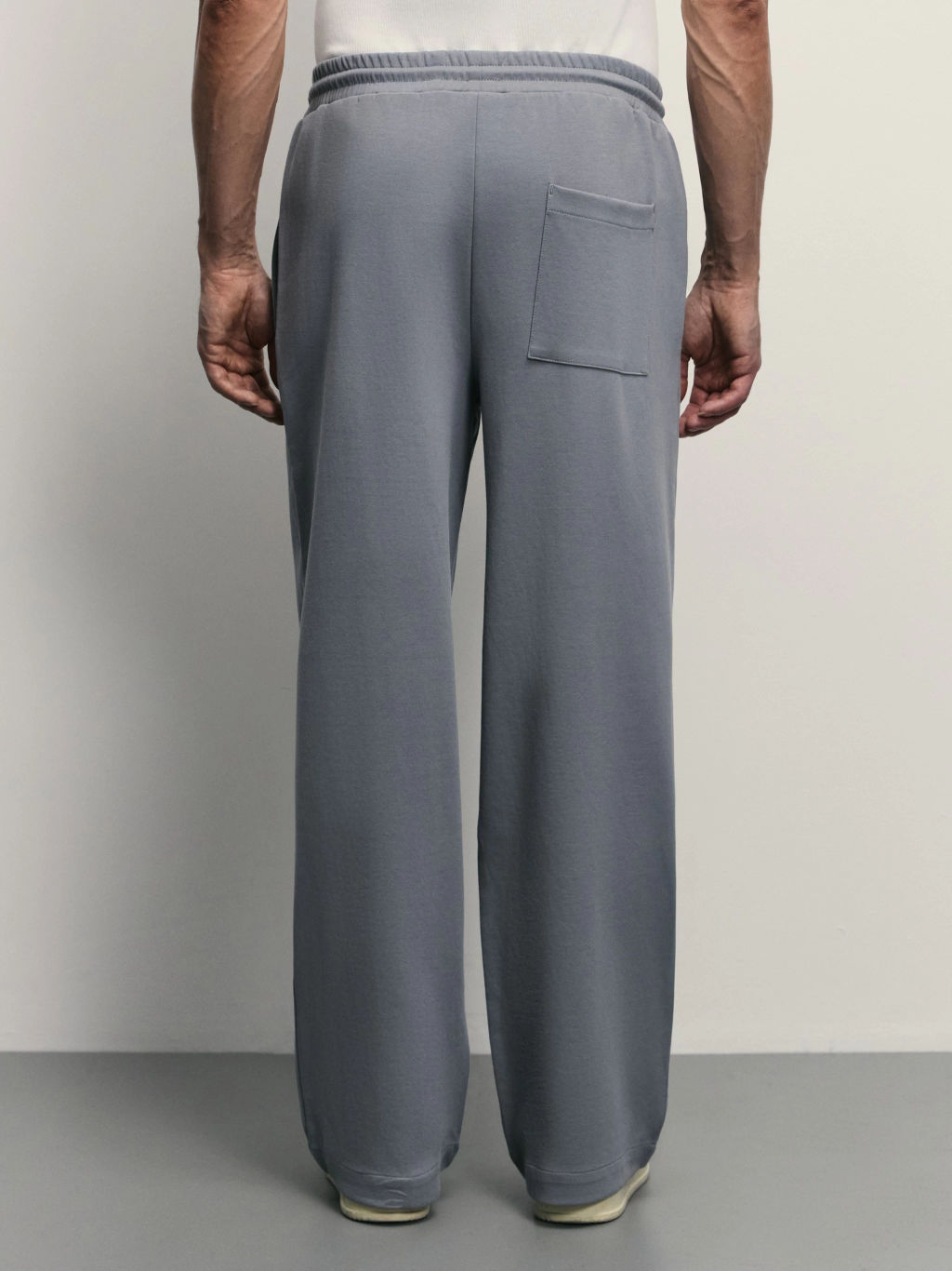 Брюки из хлопка интерлок / Zarina  фото 4