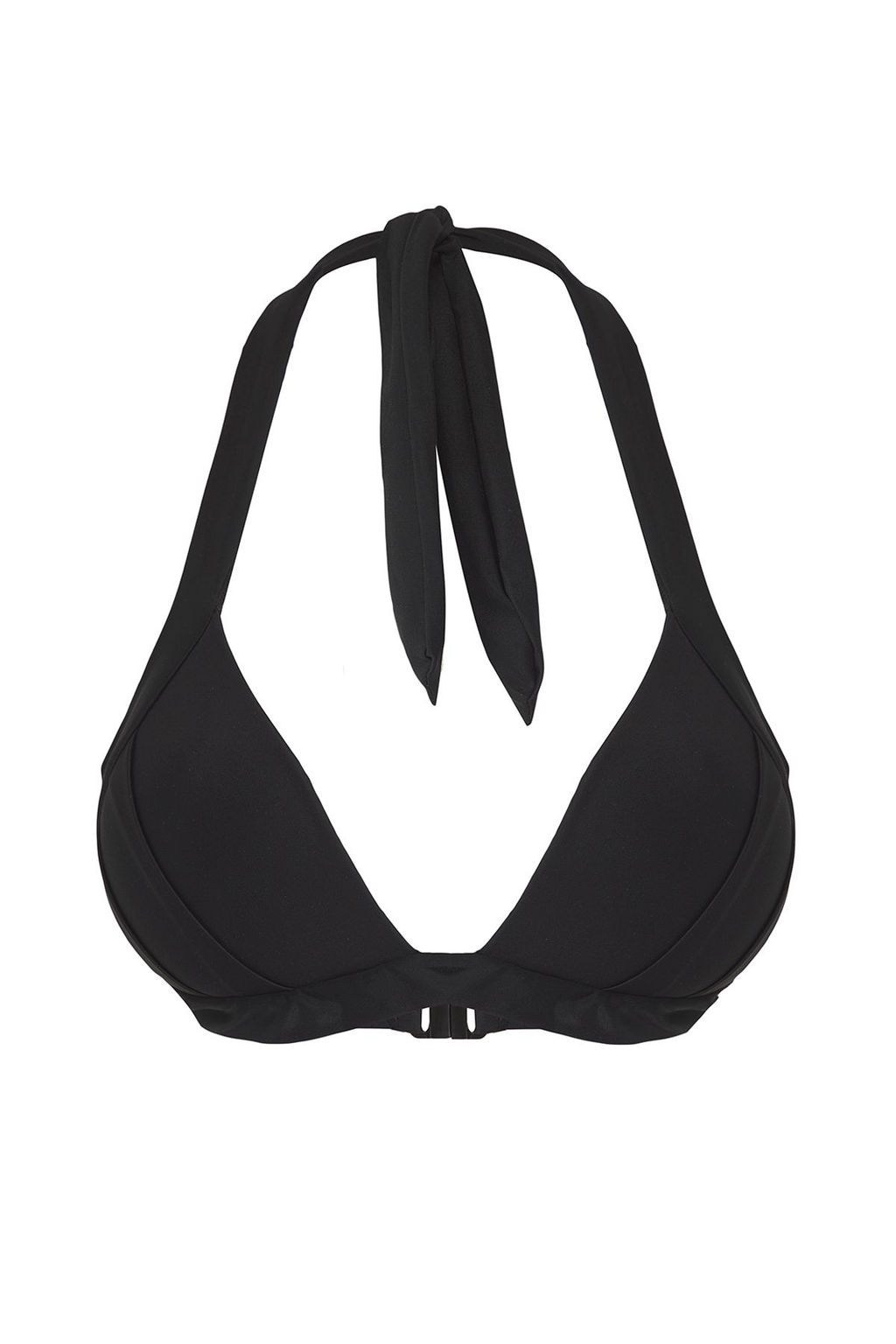 TRENDYOLMILLA Siyah Ucgen Boyundan Baglamal? Bikini Ustu TBESS25BU00051  фото 7