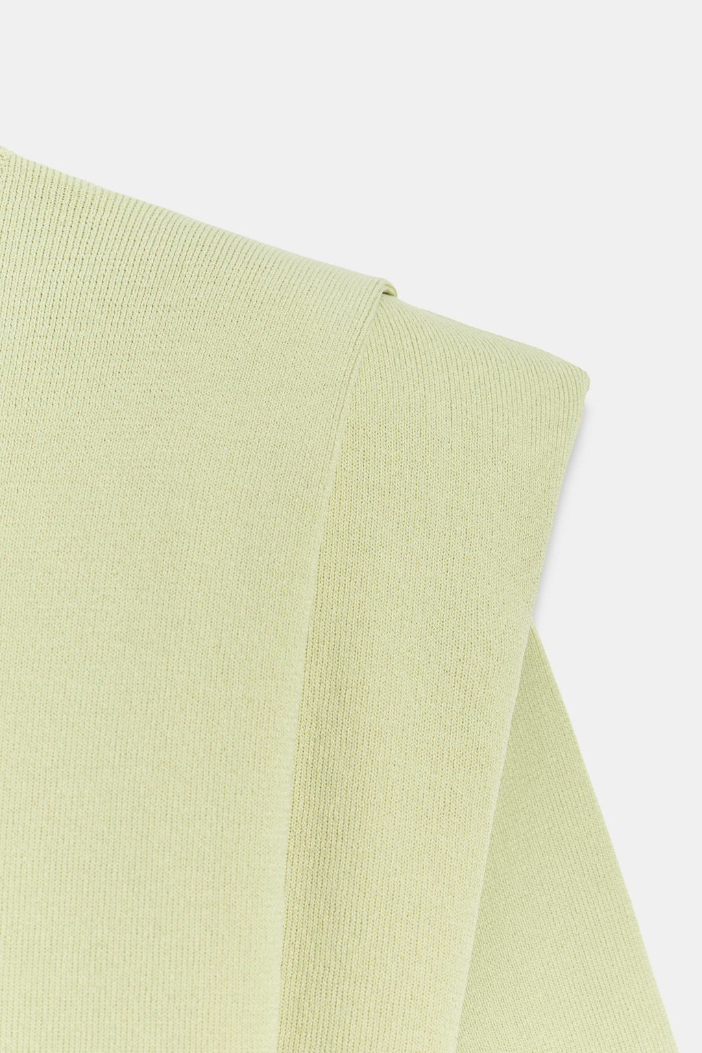 TOP PUNTO HOMBRERAS / Verde pastel - Zara фото 6