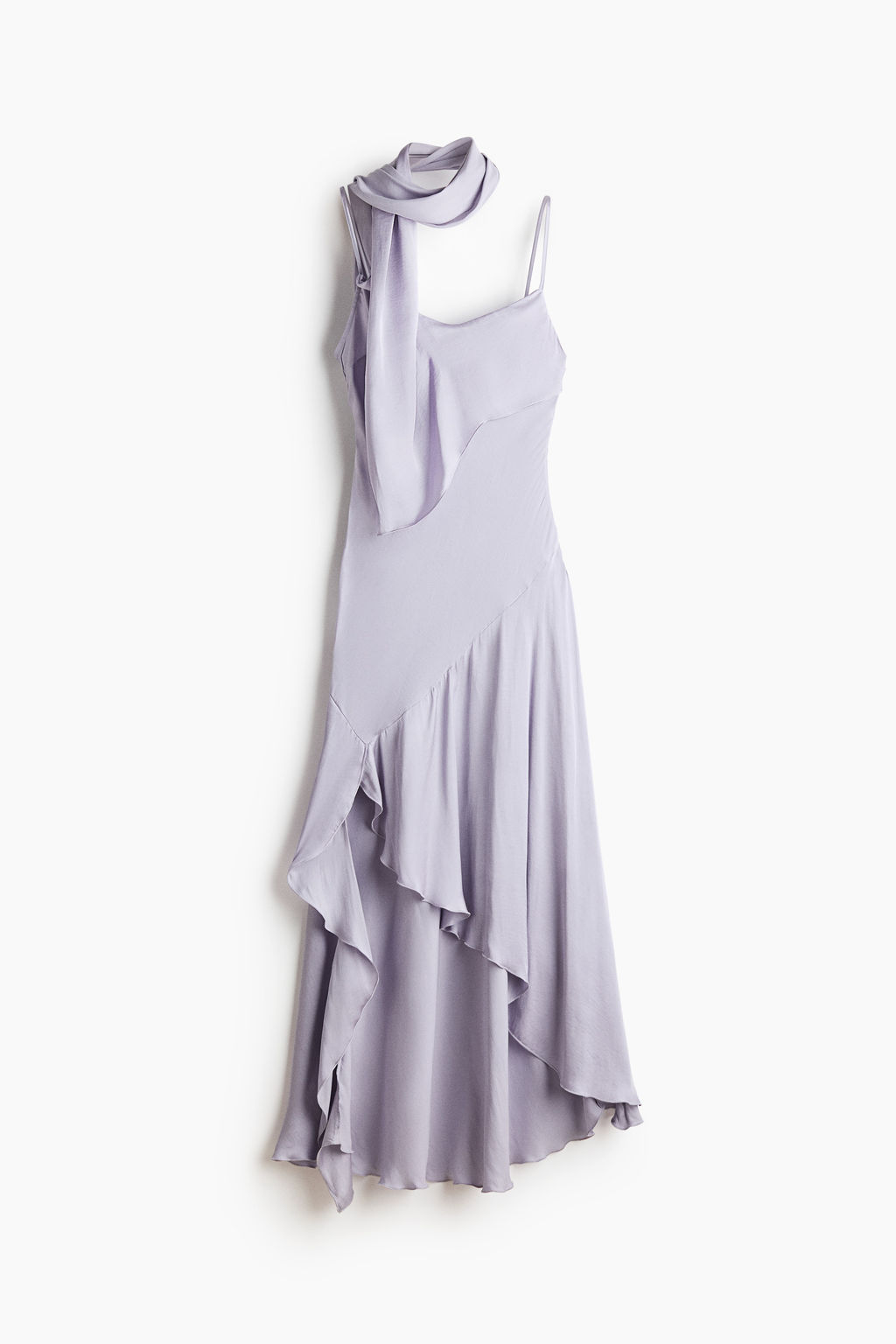 Vestido de sat?n con fular - H&m фото 7