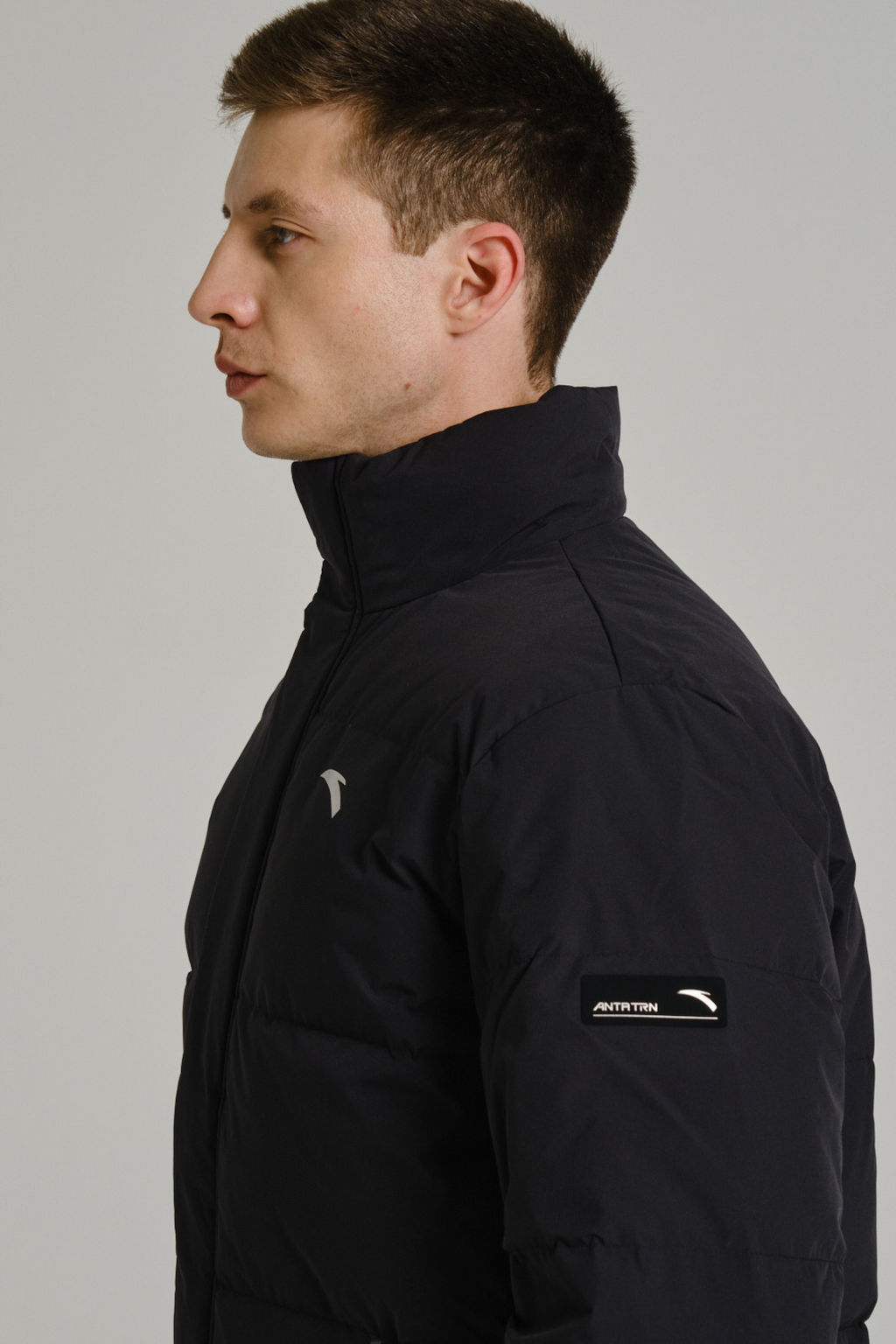 Пуховик короткий Черный TRN Down Jacket - Anta фото 5