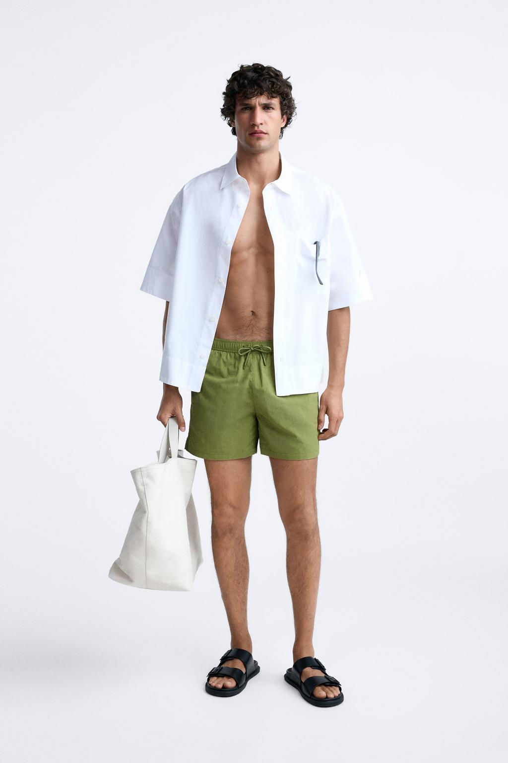 BASIC REGULAR FIT DENIZ SORTU - Zara фото 10