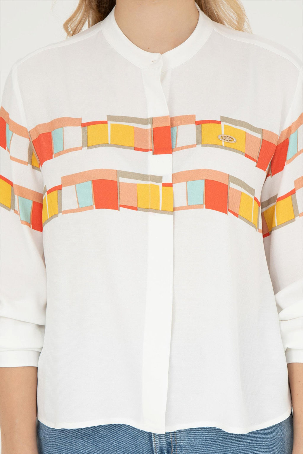 Женская рубашка с длинным рукавом RED - U.s. polo assn фото 6