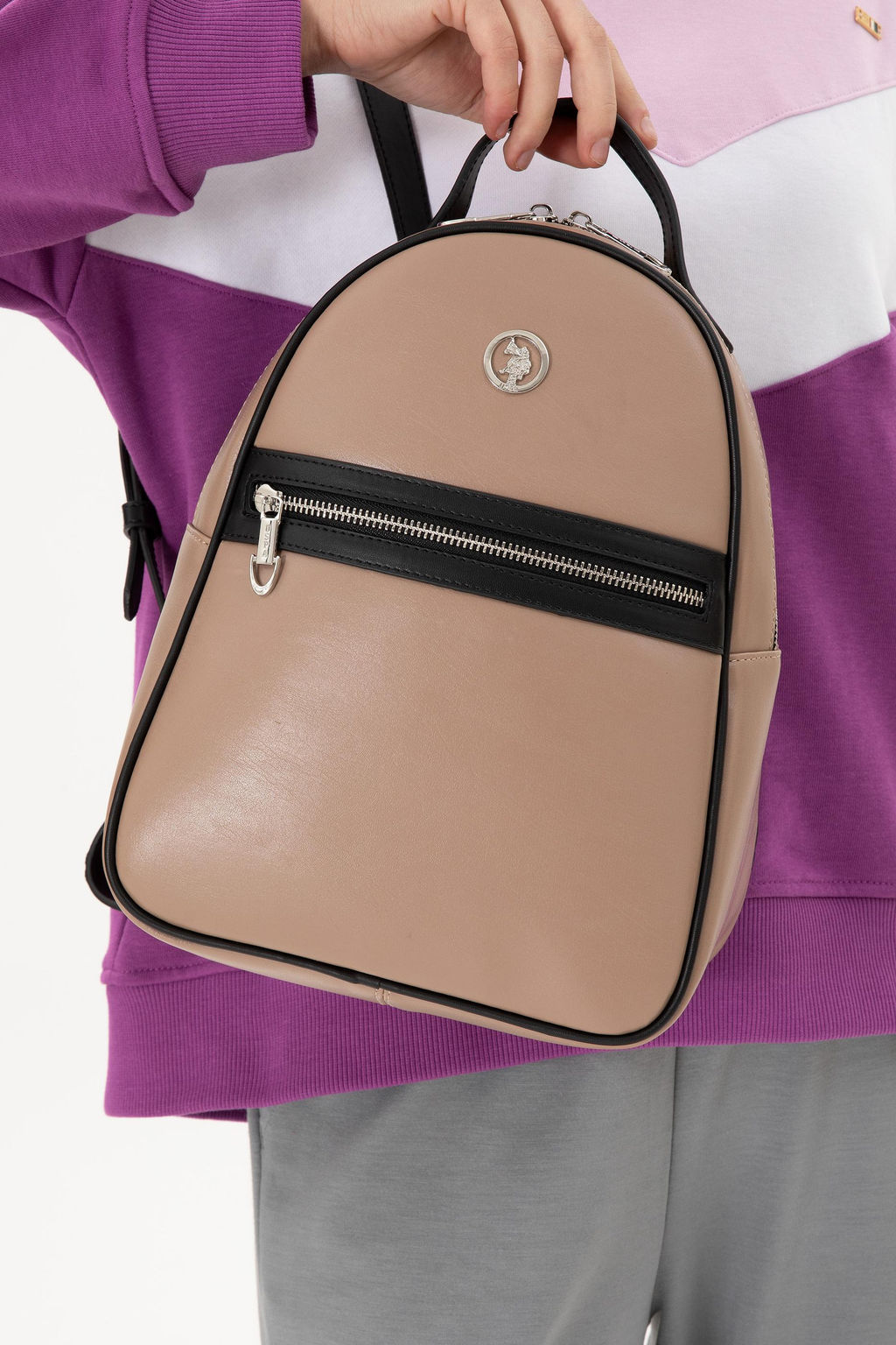 Женский норковый рюкзак Неожиданная скидка в корзине - U.s. polo assn фото 2
