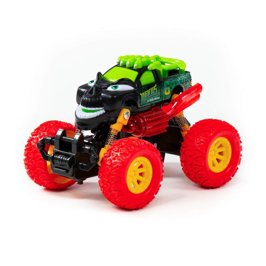 Монстр РАЛЛИ - Демон, автомобиль инерционный (со светом и звуком) (в коробке) - Полесье фото 2