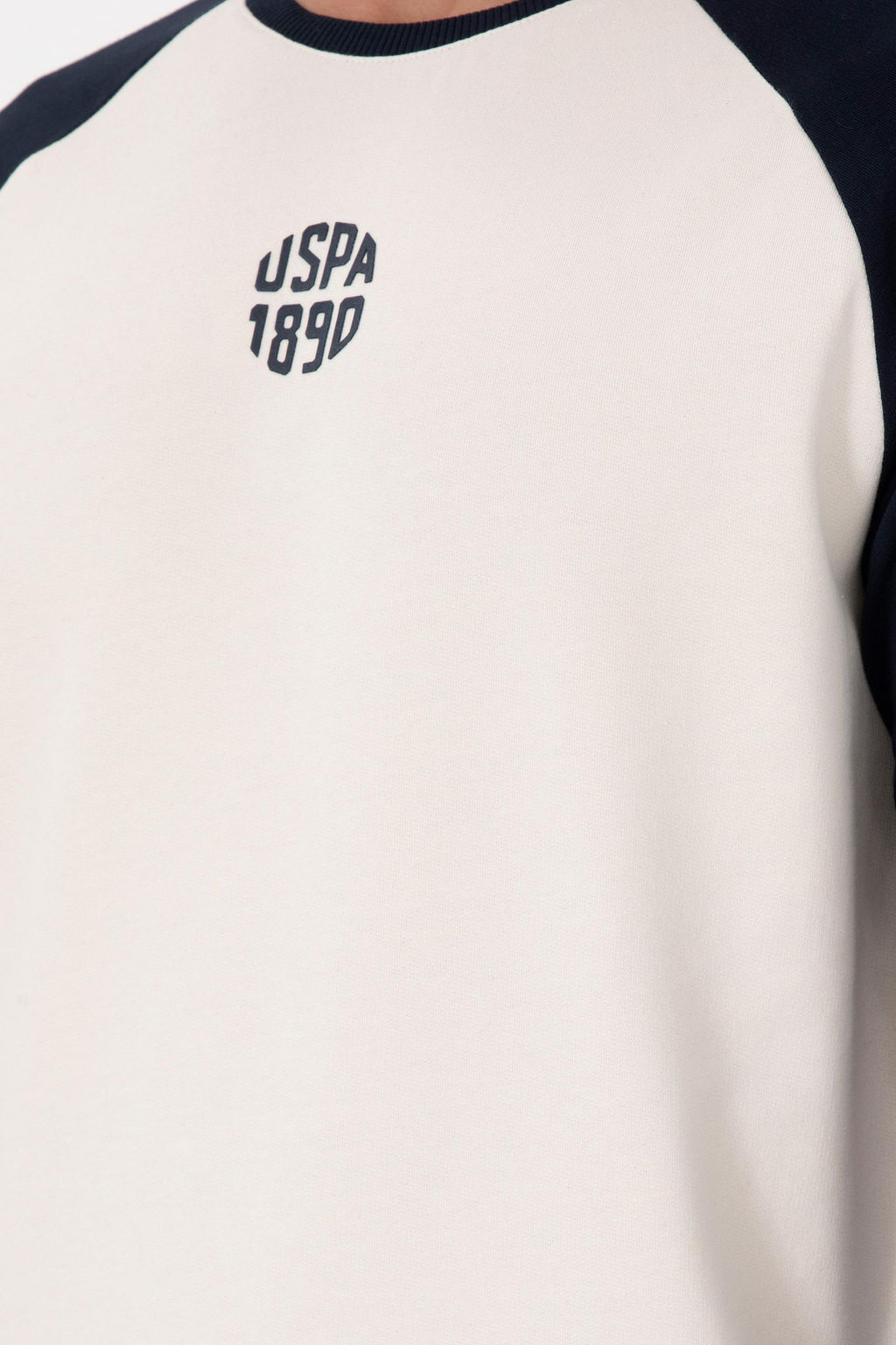 Мужской кремовый свитшот Неожиданная скидка в корзине - U.s. polo assn фото 6