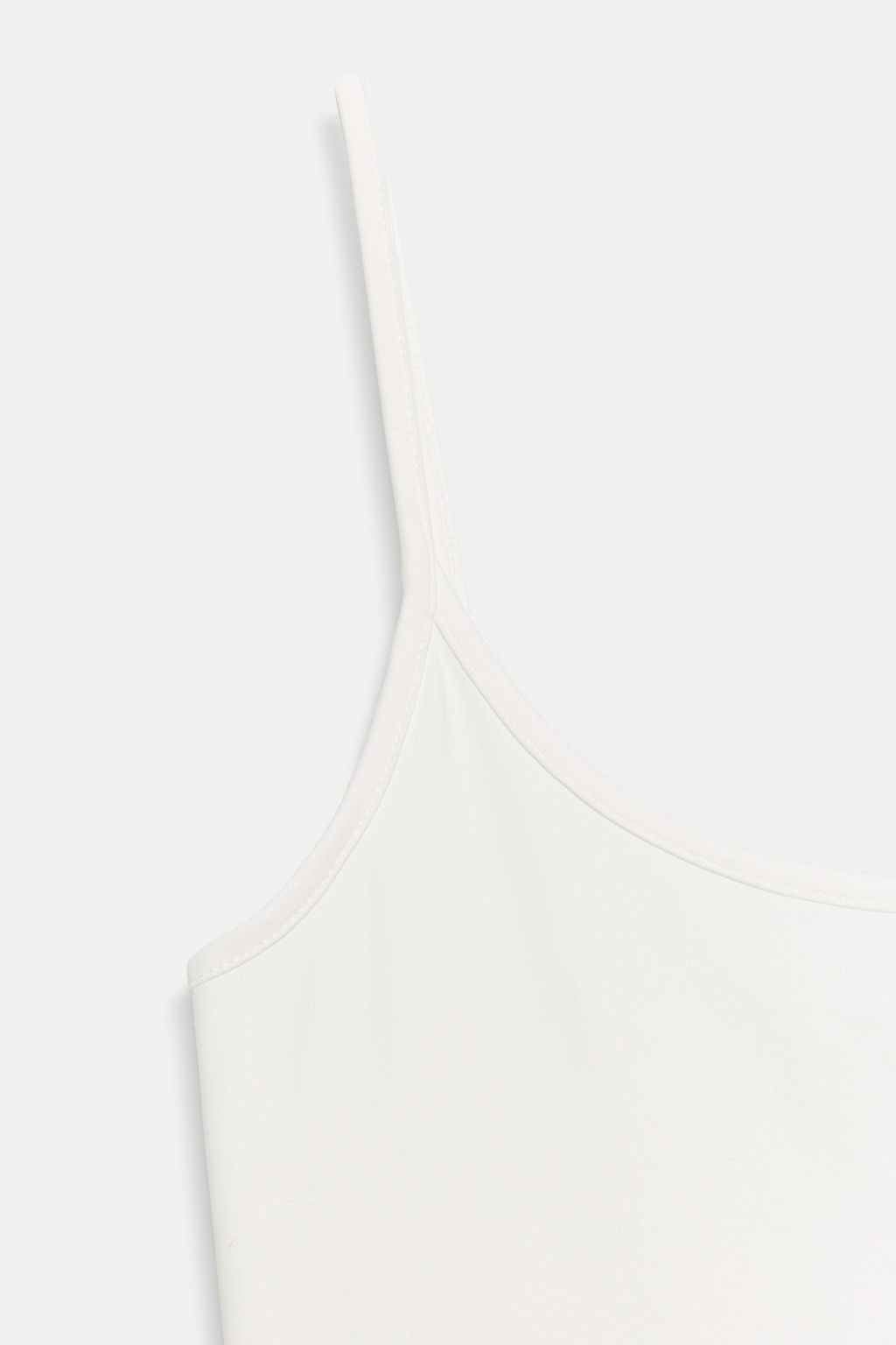 CAMISETA POLIAMIDA TIRANTES FINOS / Crudo - Zara фото 7