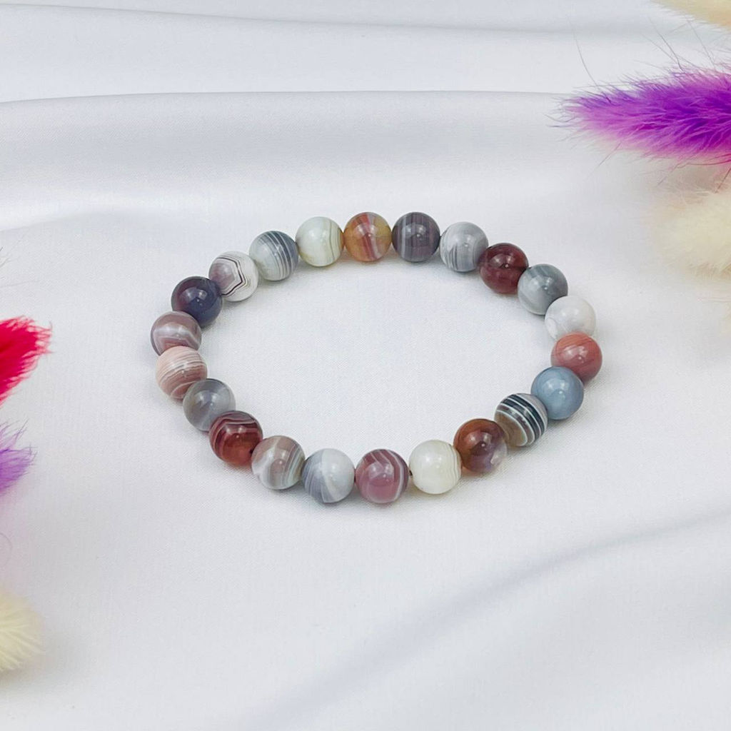 Браслет из ботсванского Агата 16 см