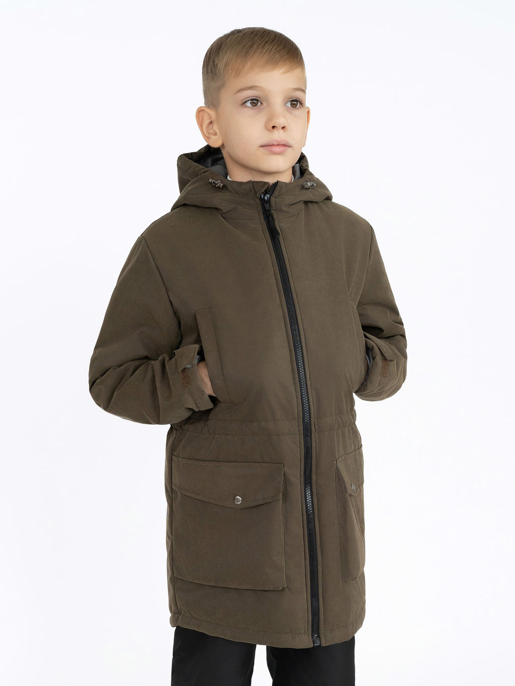Куртка детская демисезонная хаки