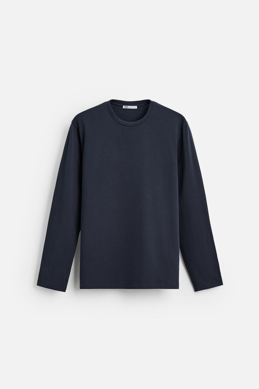 BASIC SLIM FIT T-SHIRT - Zara фото 22