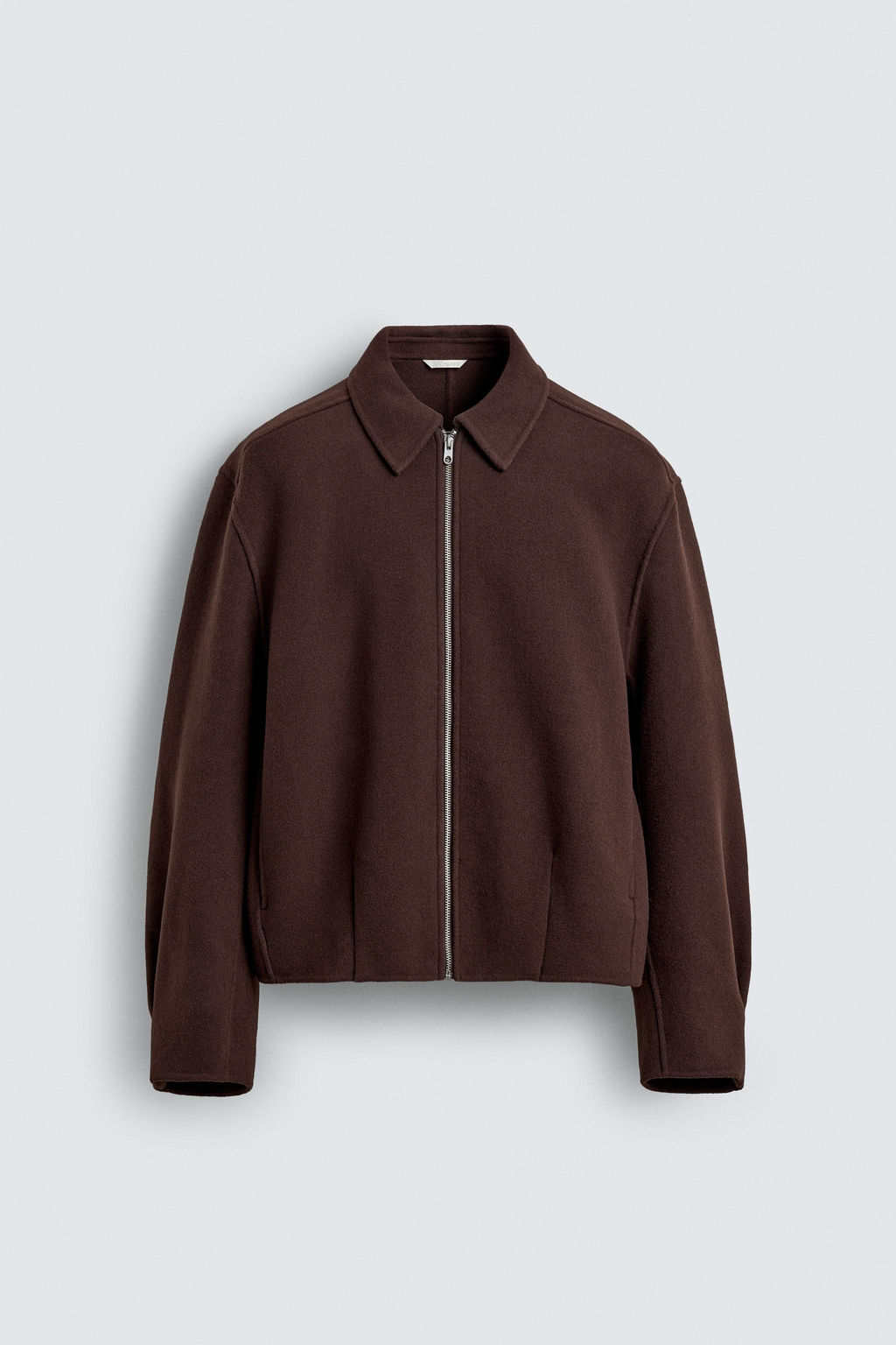 BOXY FIT WOOL BLEND JACKET - Zara фото 15