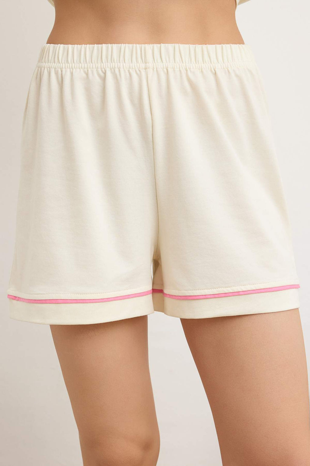 Murdum Premium Modal Pamuklu Biyeli Orme Pijama Tak?m? THMSS26PT00114 - Trendyolmilla фото 3