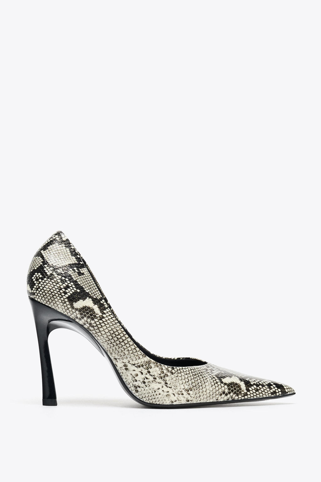 ANIMAL PRINT HIGH-HEEL SHOES - Zara фото 2