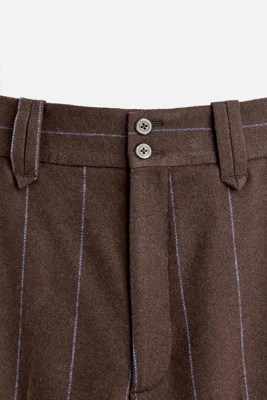 STRIPED TROUSERS X HARRY LAMBERT - Zara фото 8