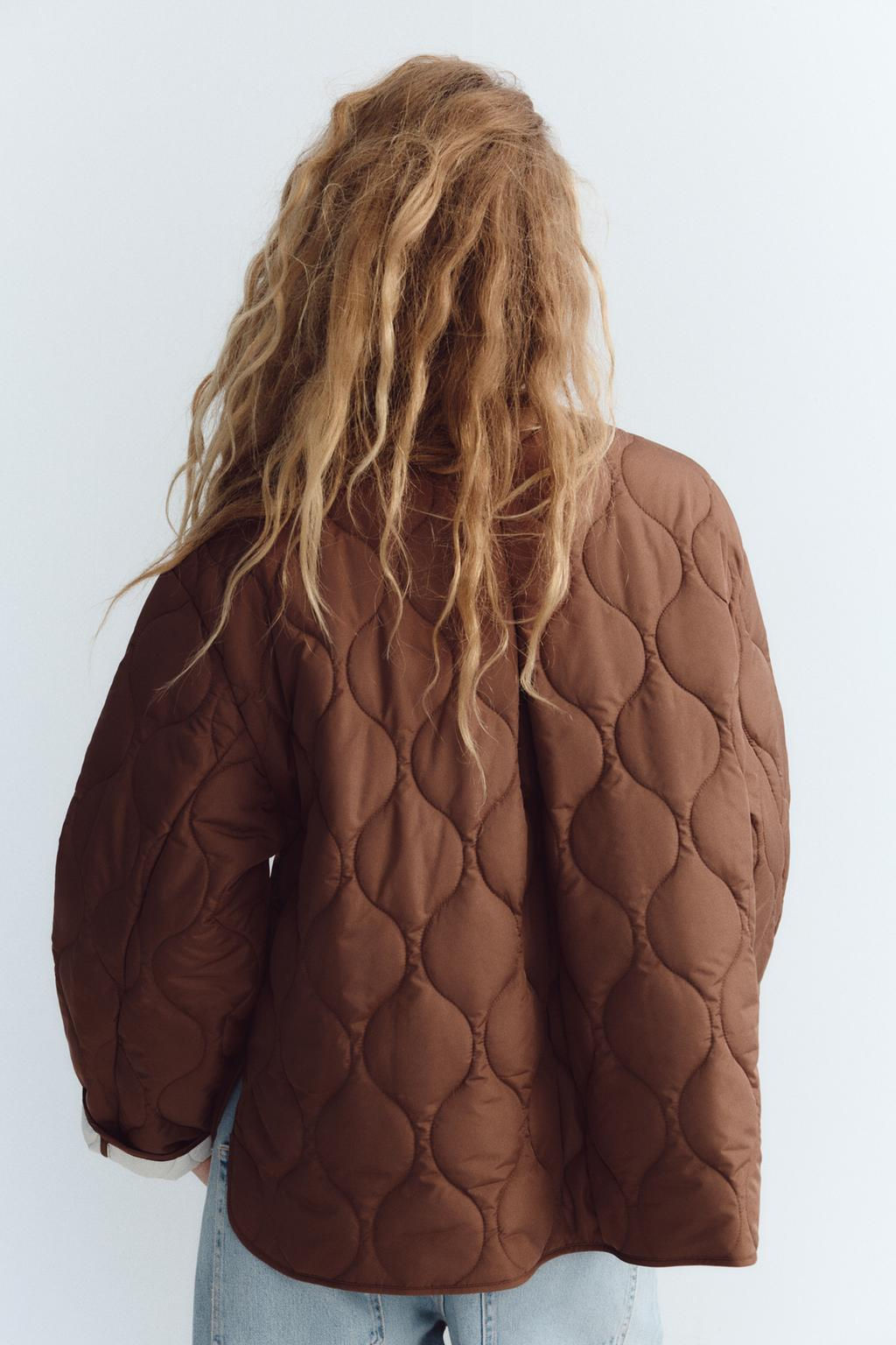 WATER-REPELLENT QUILTED JACKET - Zara фото 4