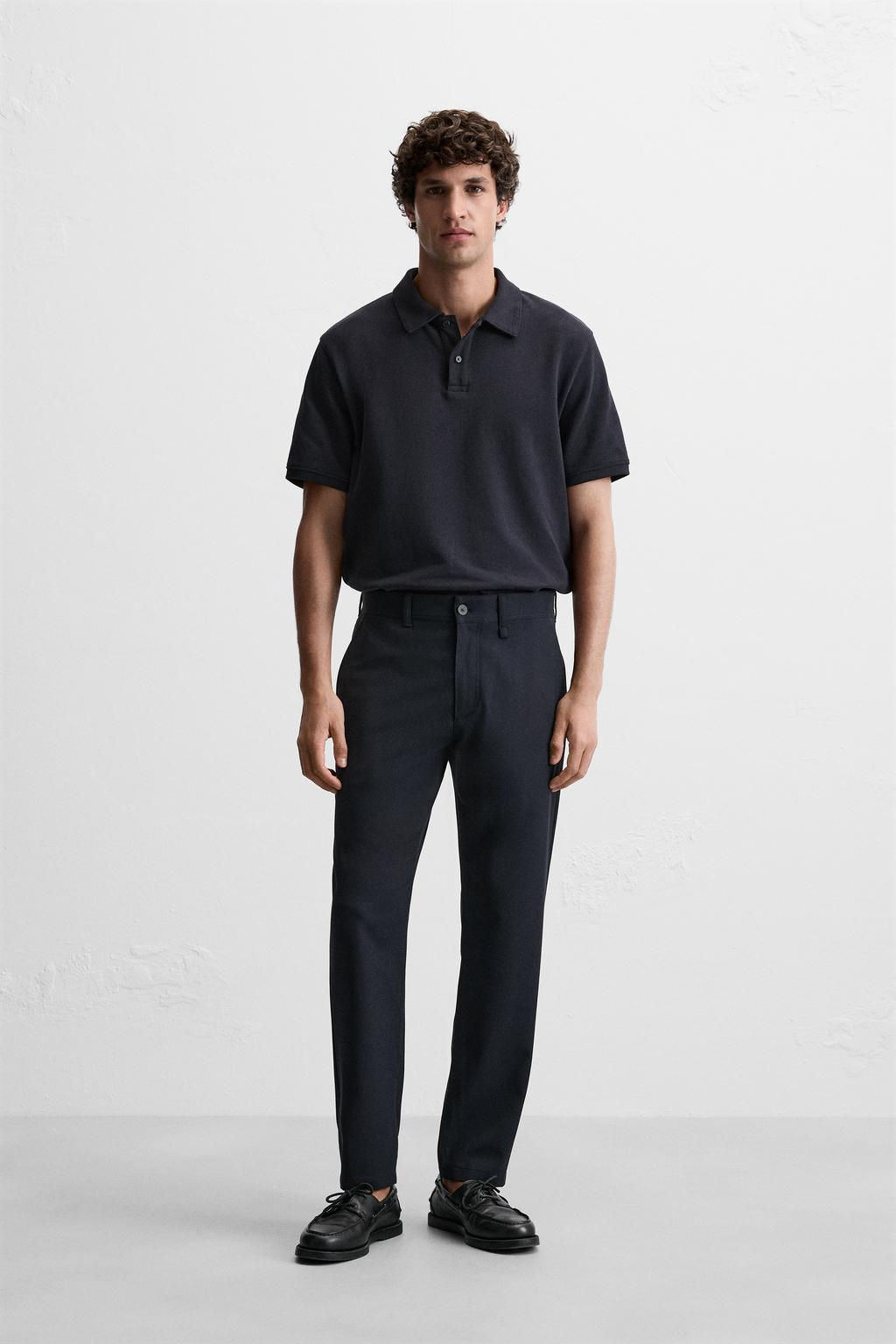 DOKULU RAHAT PANTOLON - Zara фото 2