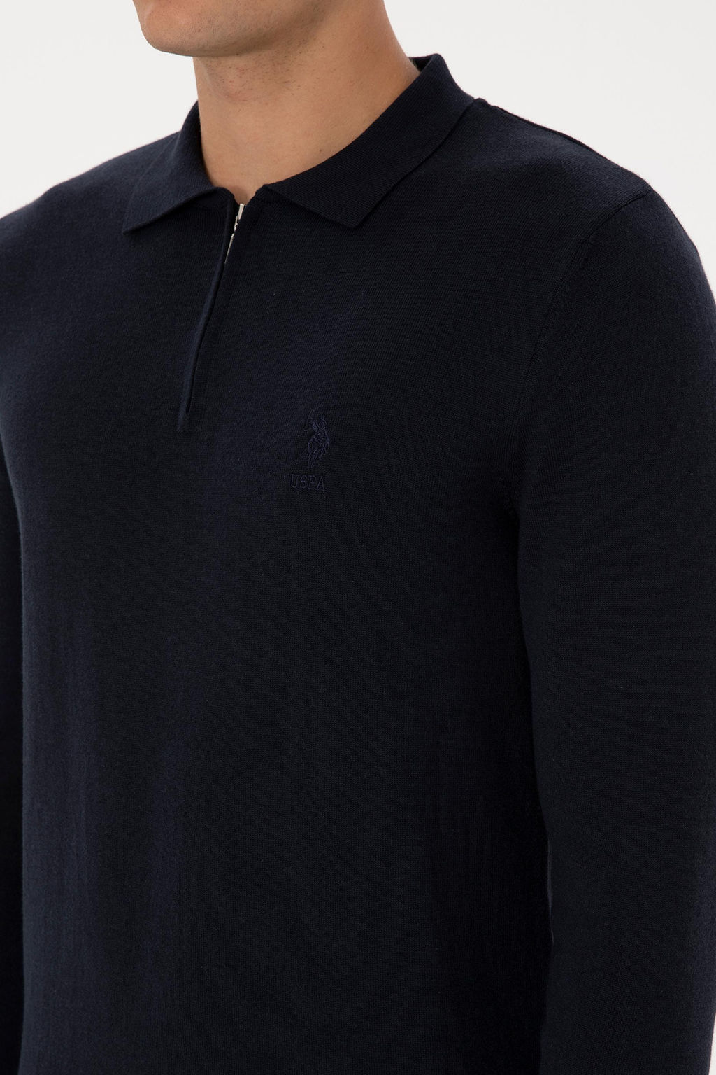 Erkek Lacivert Kazak - U.s. polo assn фото 7
