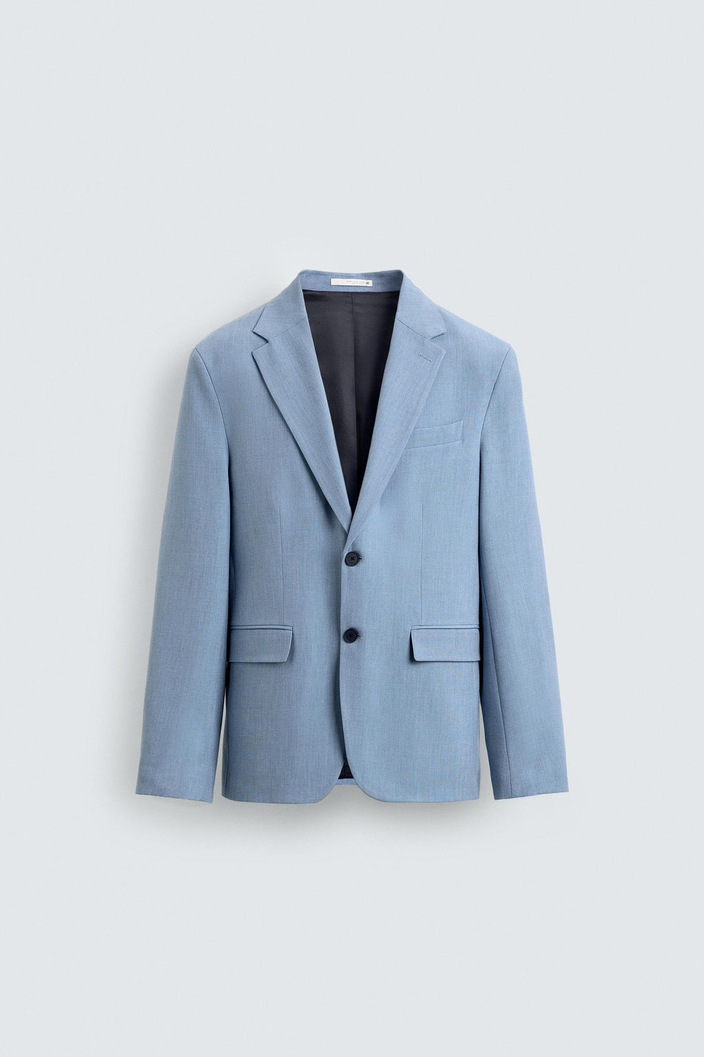 BLAZER TRAJE CONFORT ESTRUCTURA / Celeste - Zara фото 7