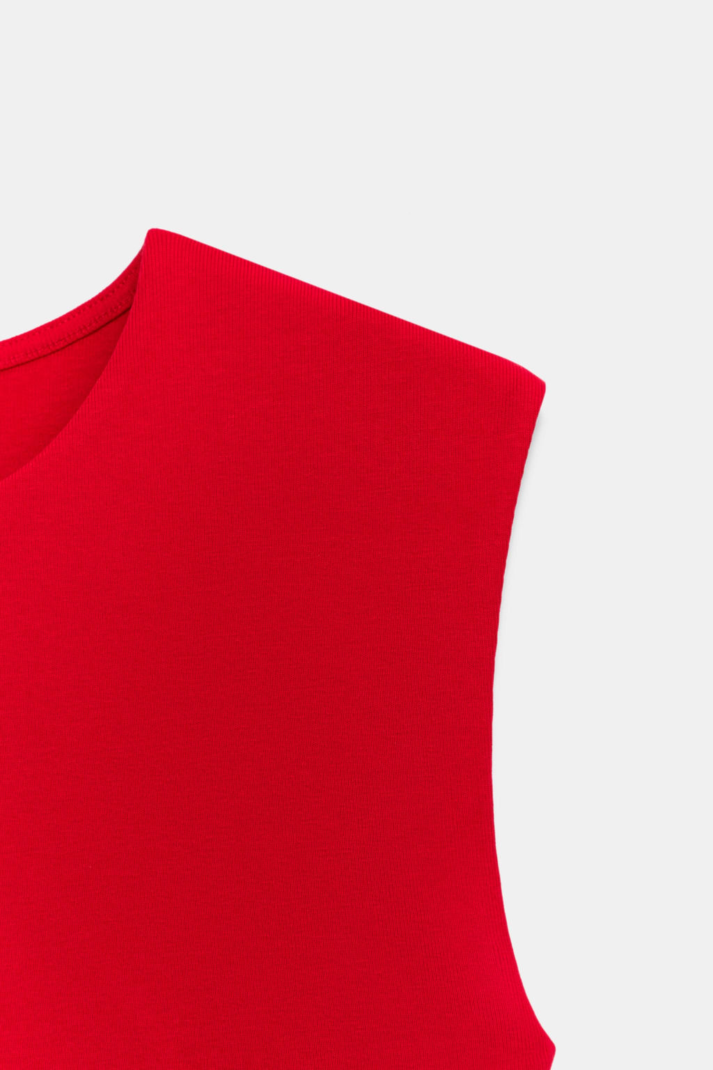 CAMISETA MANGA SISA / Rojo - Zara фото 7