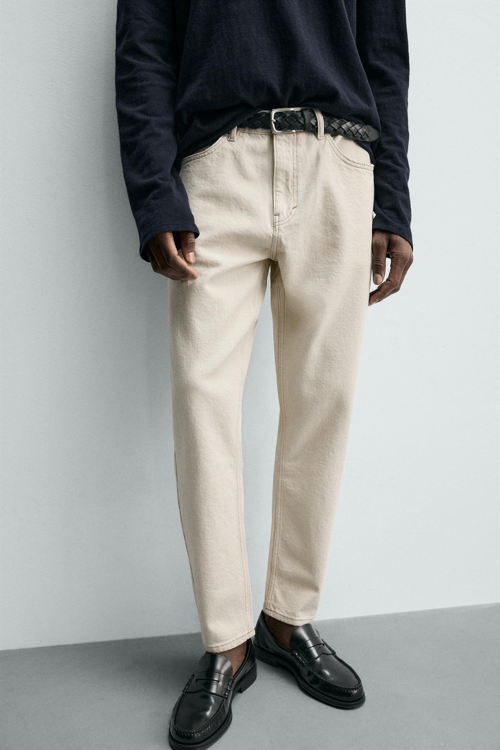 JEANS SLIM TAPERED FIT / Crudo - Zara фото 5