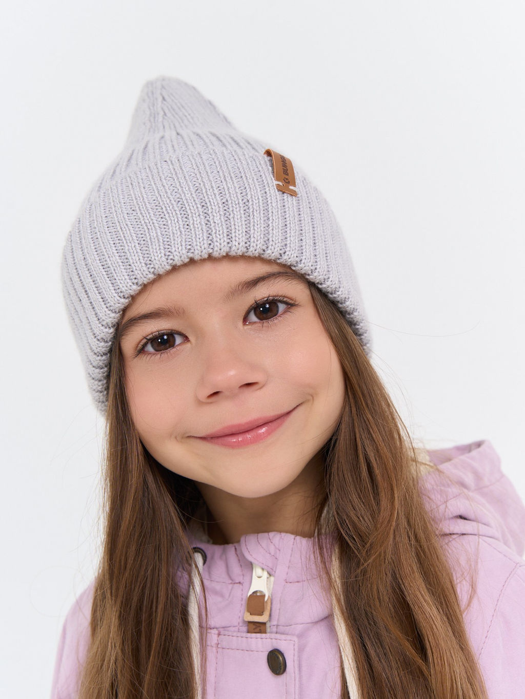 Шапка свечка из смесовой шерсти однослойная Жемчуг - Bungly фото 5