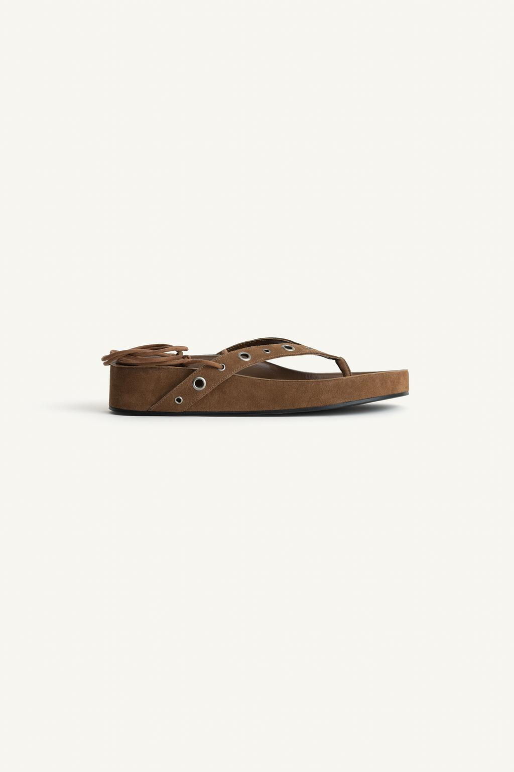 LTHR FLT SNDLS 17 - Zara фото 6