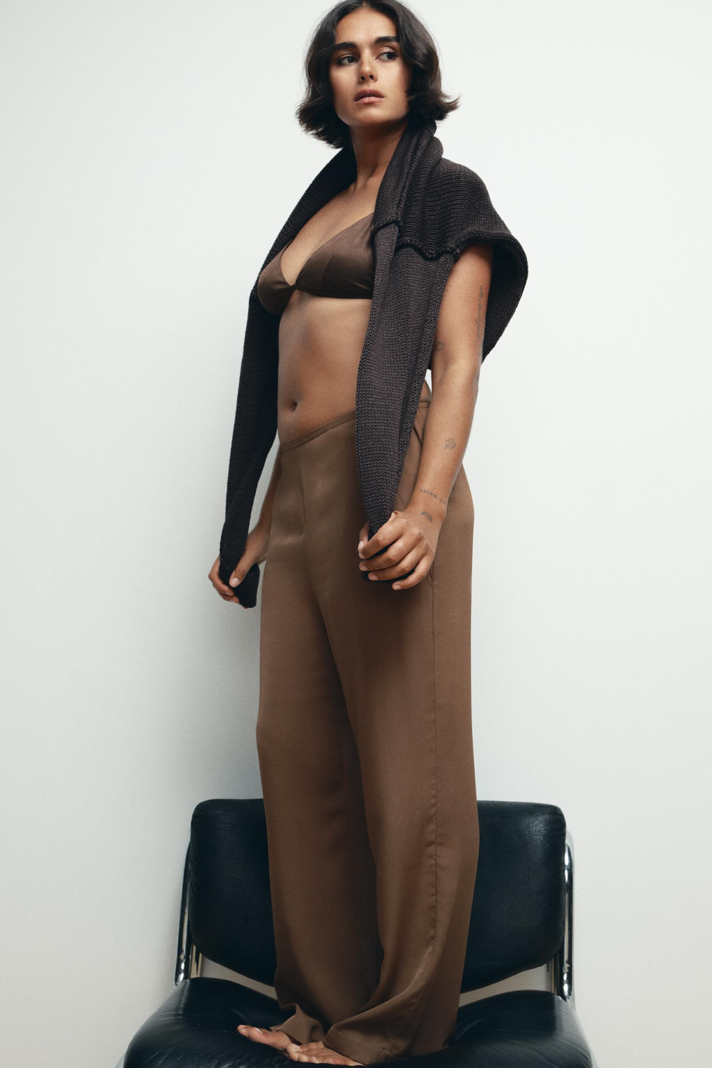 100% SILK TROUSERS