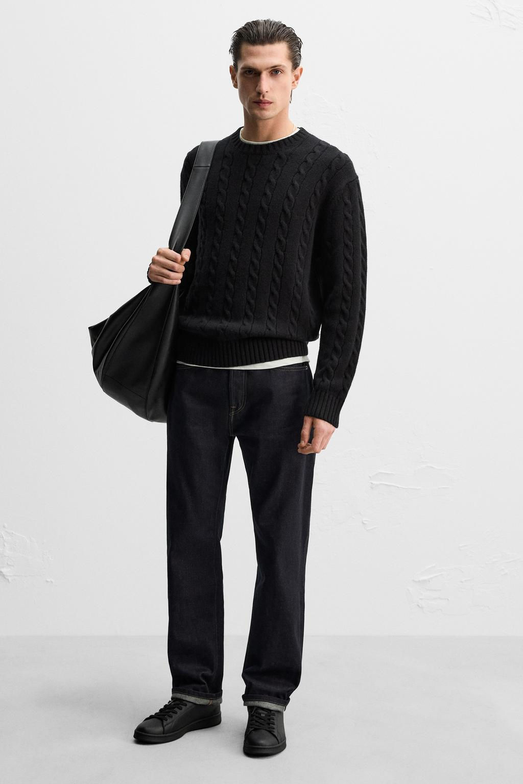 LEATHER TRAINERS - Zara фото 3