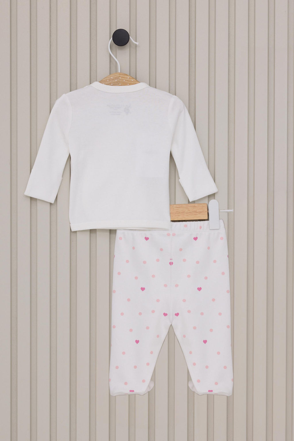 K_z Bebek Beyaz Hastane __k___ %100 Pamuk 5li Z_b_n Set - U.s. polo assn фото 2