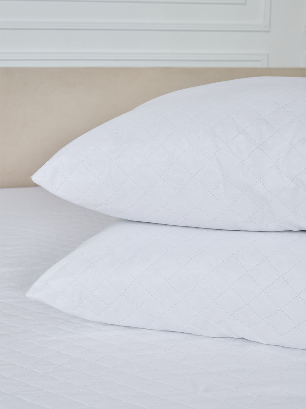 Комплект подушек для сна - Белый 50х70