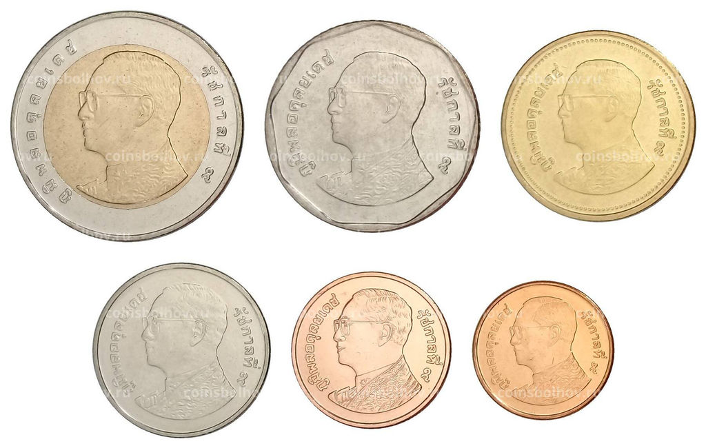 Набор монет Тайланд