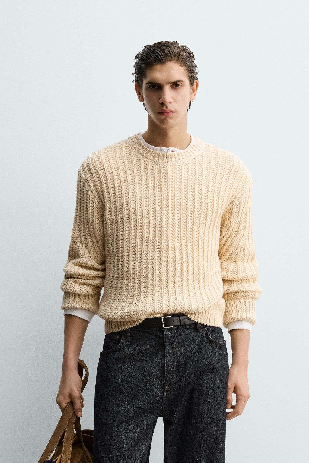 TEXTURED VOLUME JUMPER - Zara фото 2