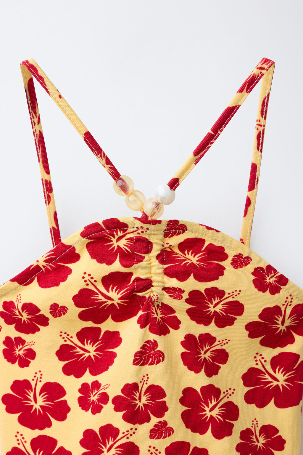 TOP ESTAMPADO FLORES / CRUDO - Zara фото 4