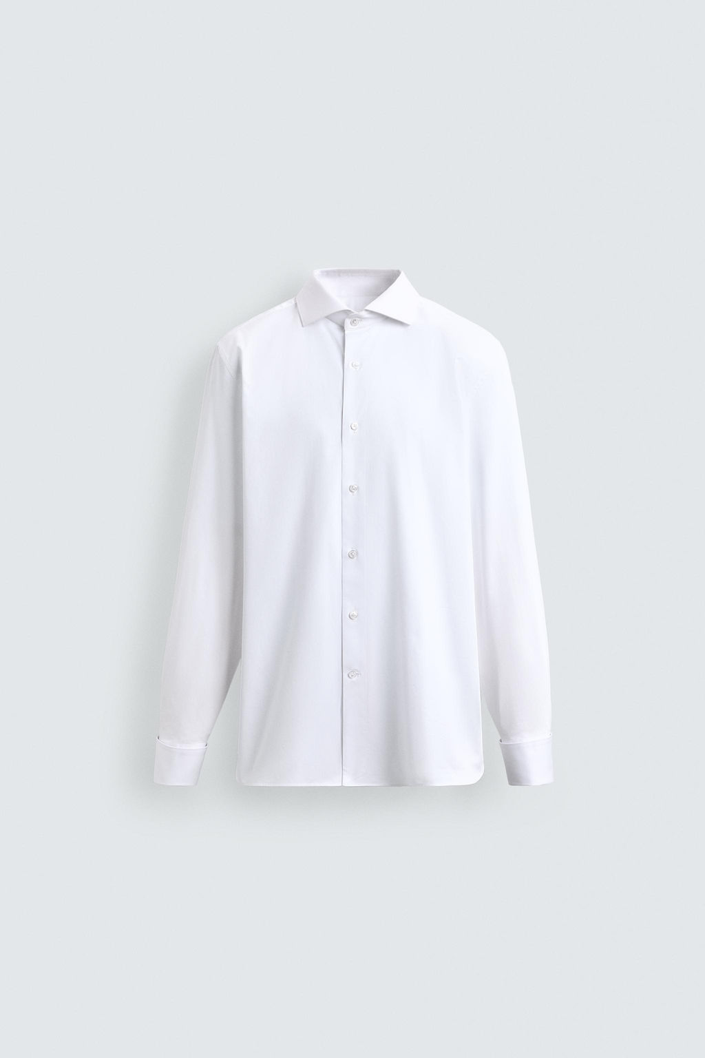 TEXTURED SHIRT WITH CUFFLINKS - Zara фото 7