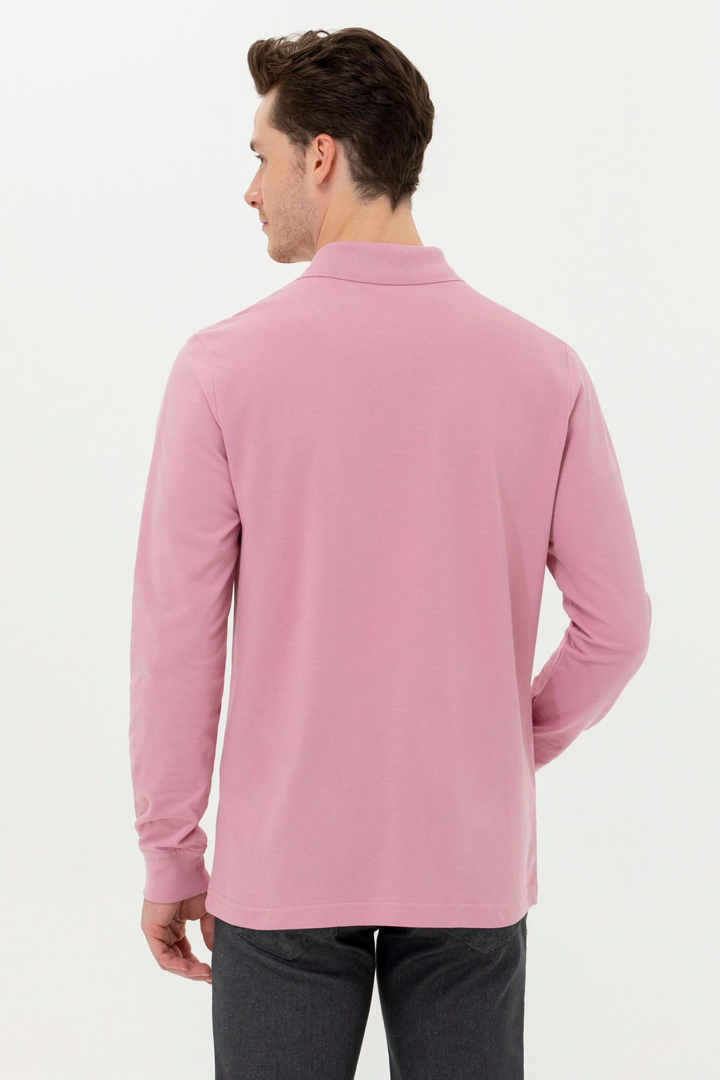 Мужская базовая толстовка с воротником поло Magnolia - U.s. polo assn фото 5