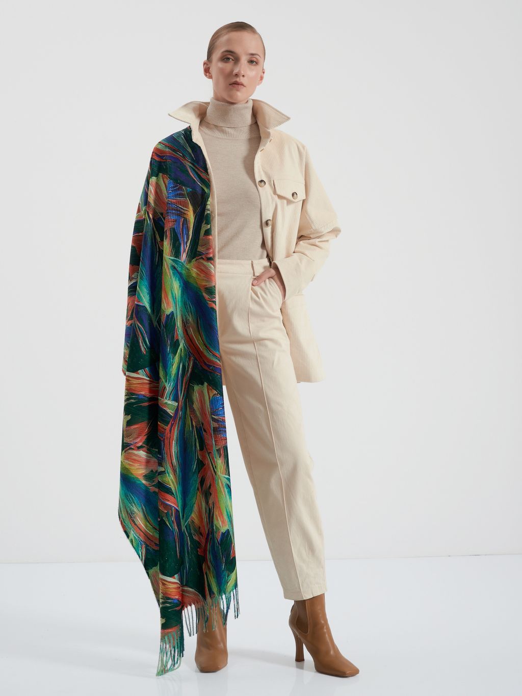 Палантин KSH11-162-1 - Tantino фото 4