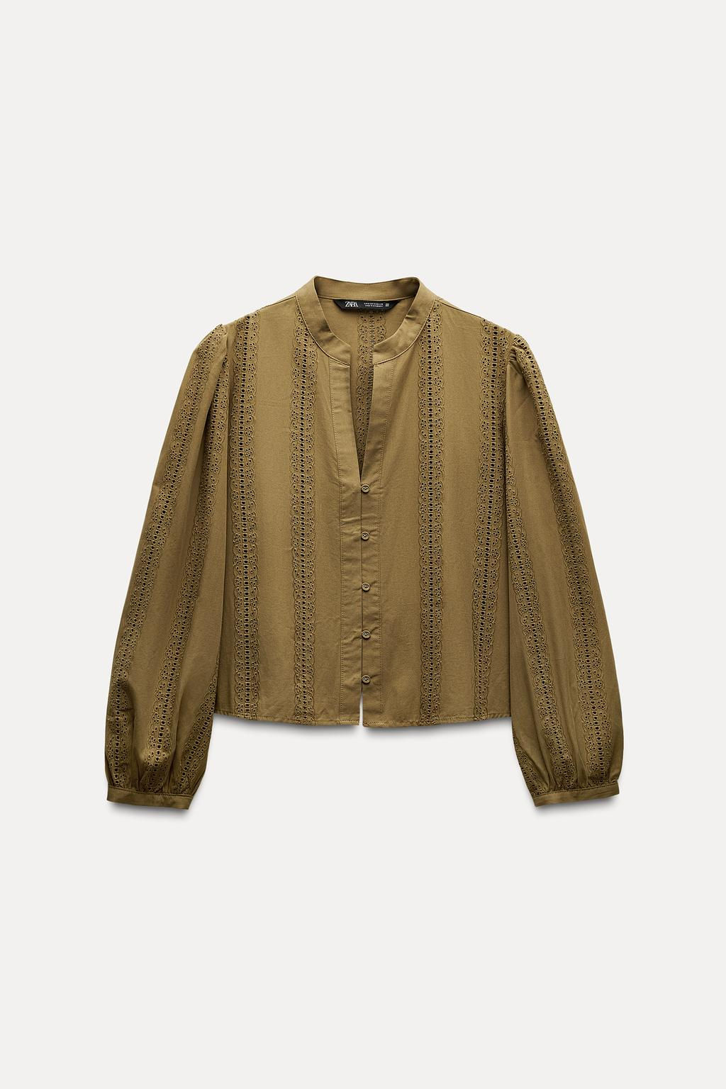 EMBROIDERED SHIRT - Zara фото 14