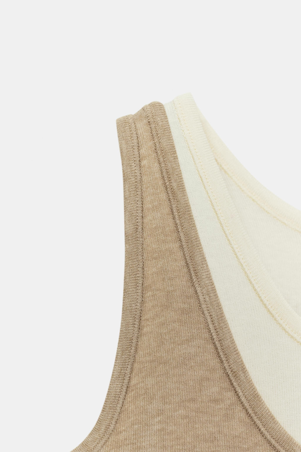 DOUBLE-LAYER STRAPPY TOP - Zara фото 6