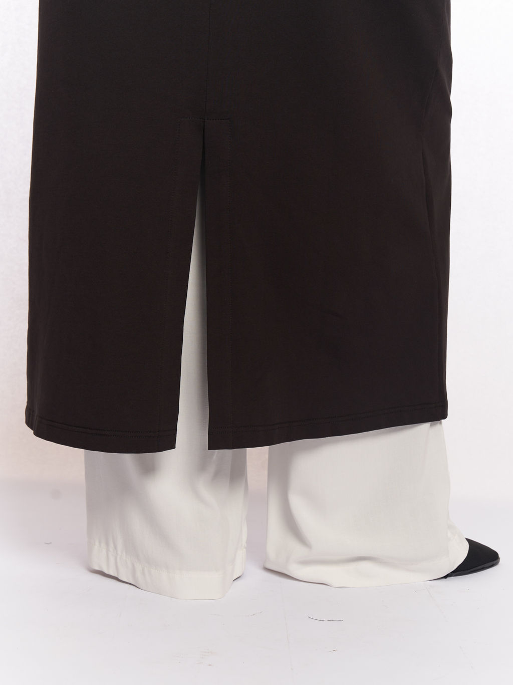 Платье с разрезом спереди PP57102BLK01 - Артесса фото 6