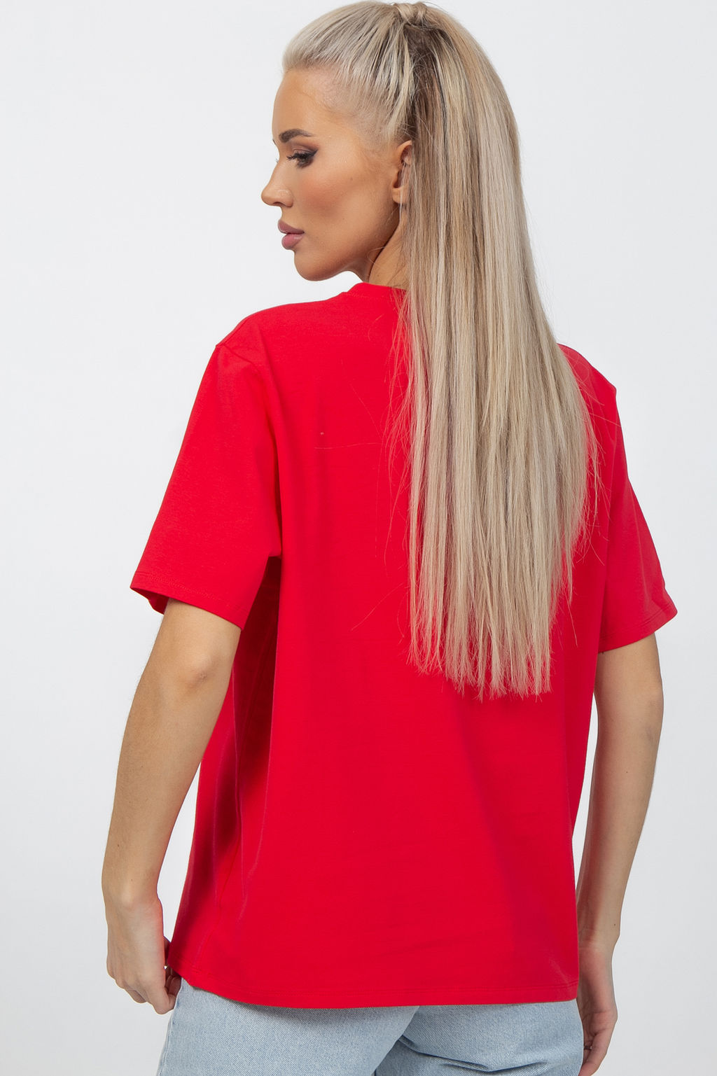 Футболка Базовая (красный) - Эльза фото 5