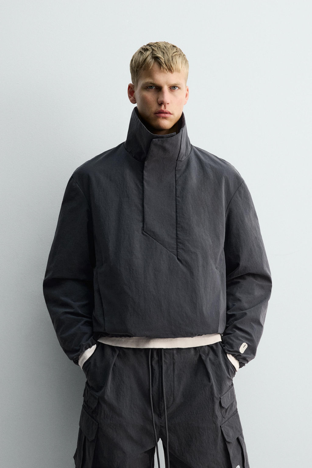 SR_A TECHNICAL POUCH POCKET JACKET - Zara фото 2