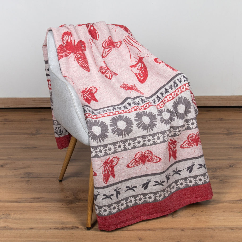 Плед "Поляна" 18С240-ШР/у./лсуп 160*110 цв. 1 рис. 447